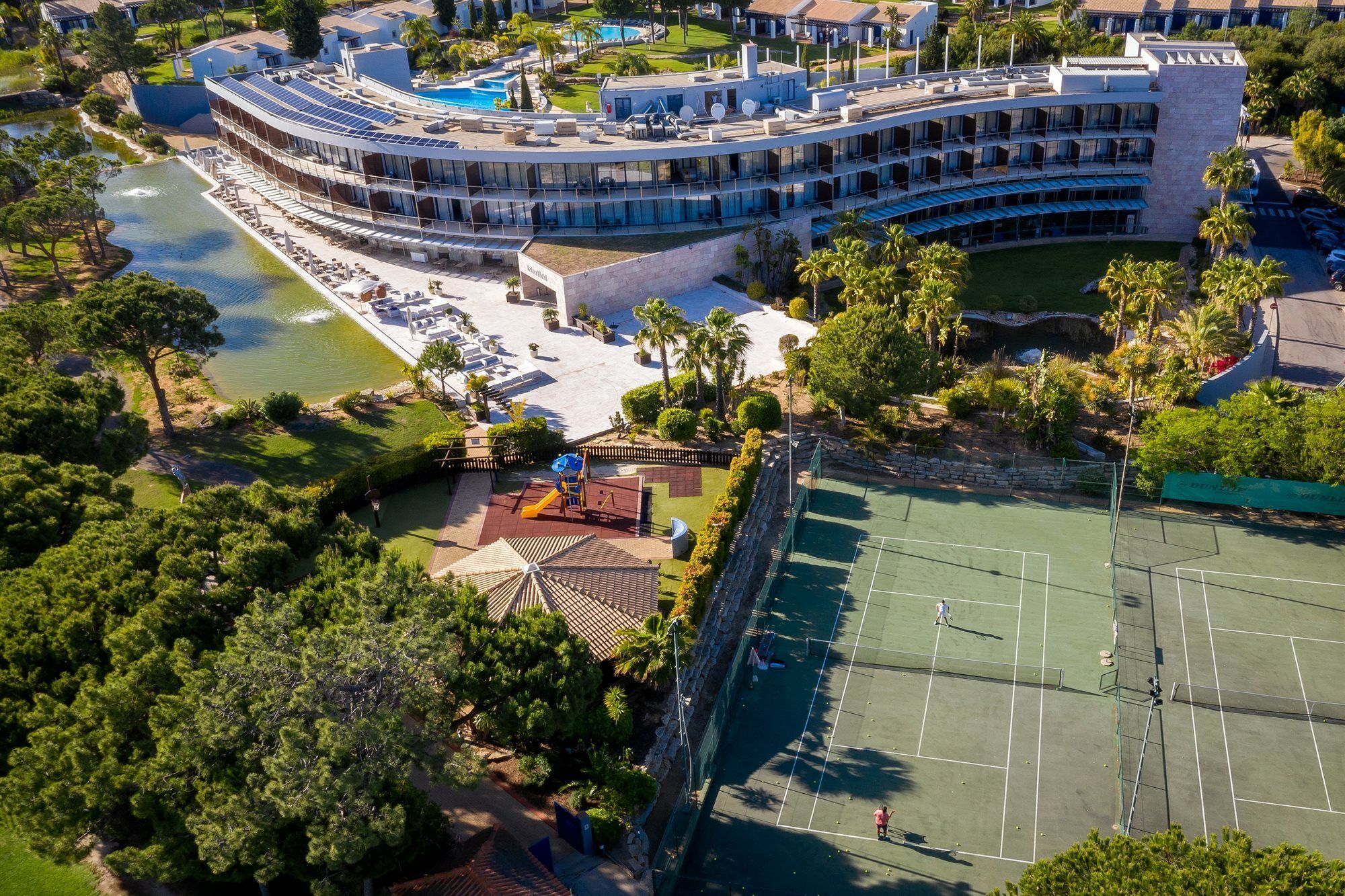 Pestana Vila Sol - Vilamoura Premium Golf Resort Kültér fotó Aerial view of the resort